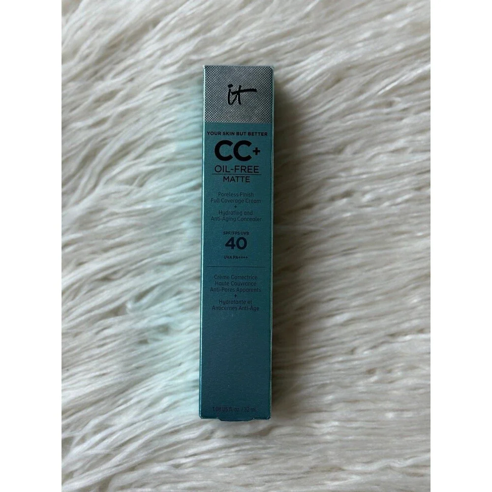 IT Cosmetics CC+ Cream Natural Matte Foundation with SPF 40 Rich
